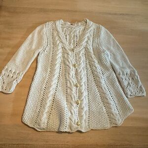 Women’s Free People Light Blue Knit Sweater
Size M